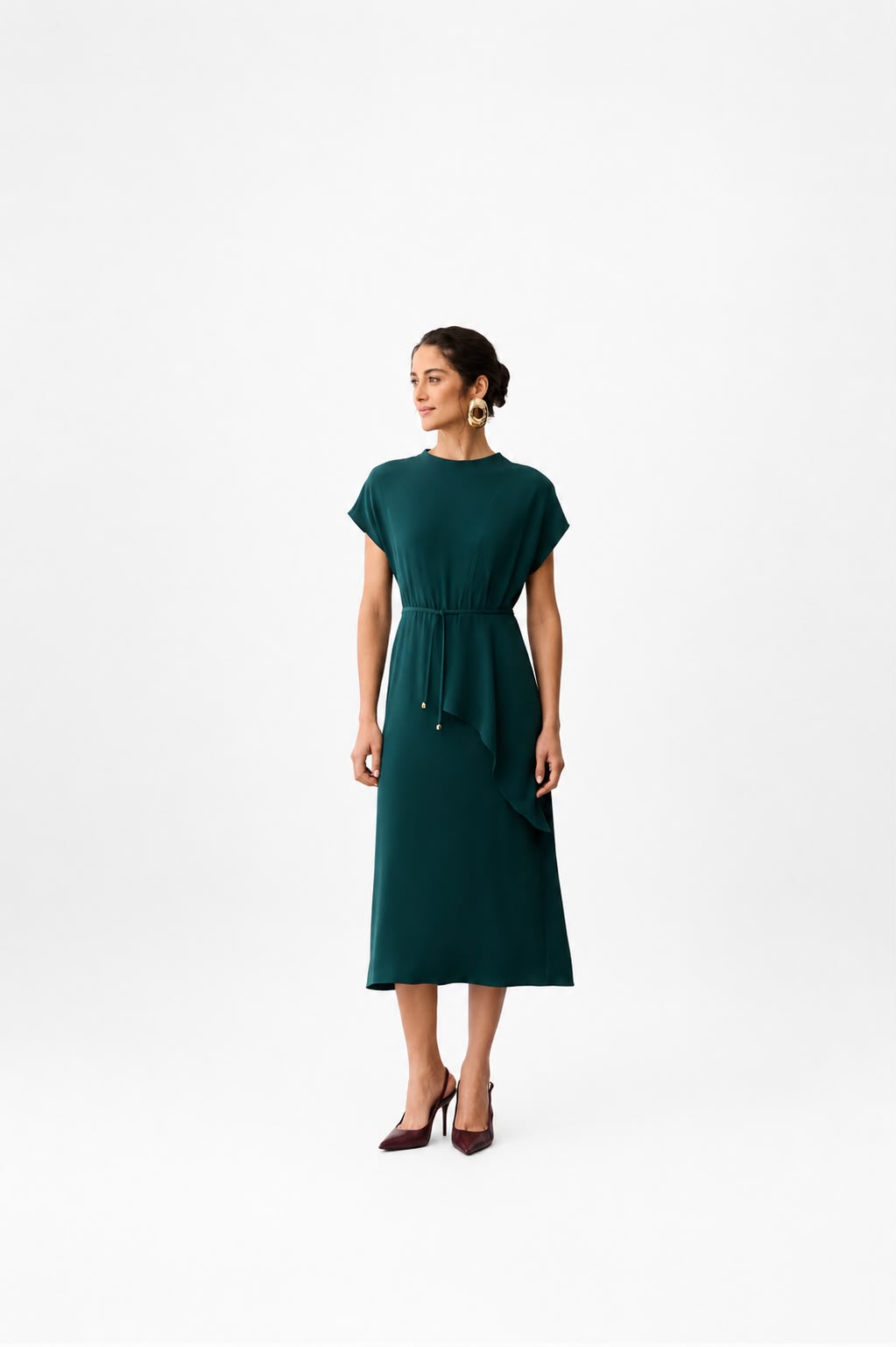 Vestido C/ Drapeada