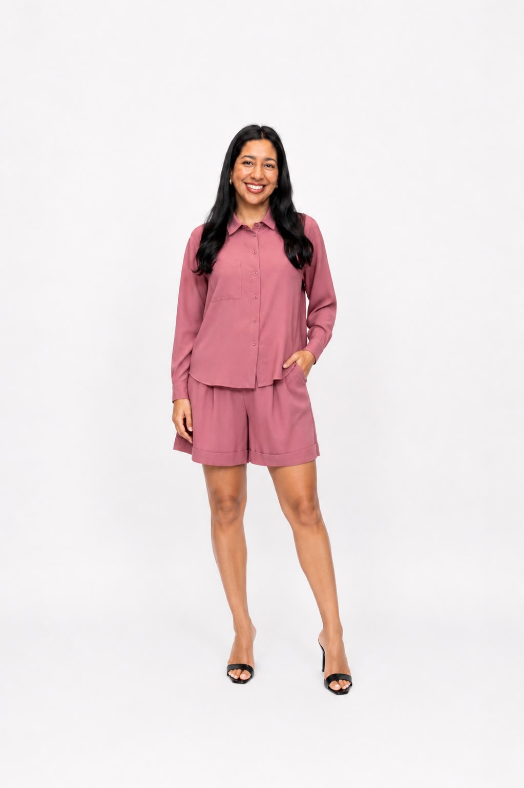 Conjunto Alfaiataria Camisa e Bermuda