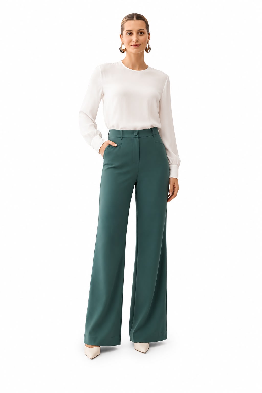 Calça Pantalona Alfaitaria
